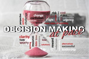 Decision making at pace - thoughts from JA Consulting. How on earth can any of us make decisions when we have very little idea of how things might pan out and particularly what it means about the speed of decision making in uncertain times? Take a closer look | jaconsulting.co.uk
