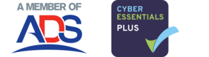 Member of ADS and Cyber Essentials Plus Certified